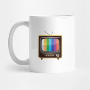 WHITE RETRO TV COLLECTION Mug